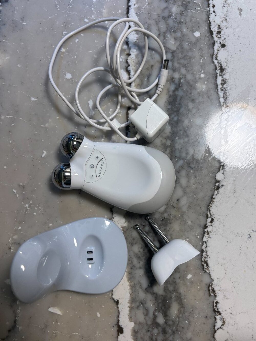 NuFace Trinity Facial Toning Device with Effective Lip & Eye Attachment